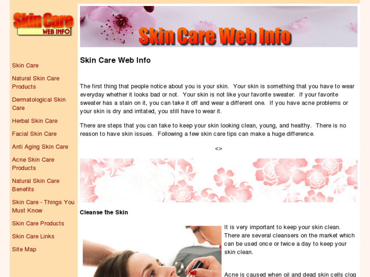 www.skincarewebinfo.com