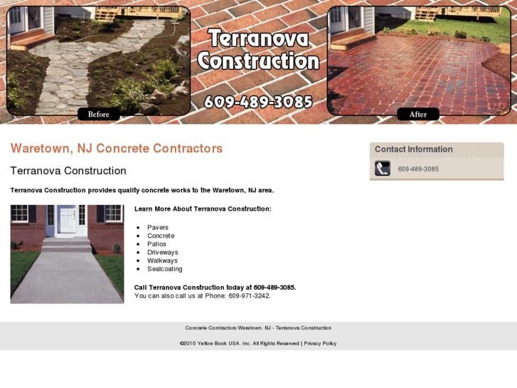 www.terranovamasonryandpavingcontractors.com