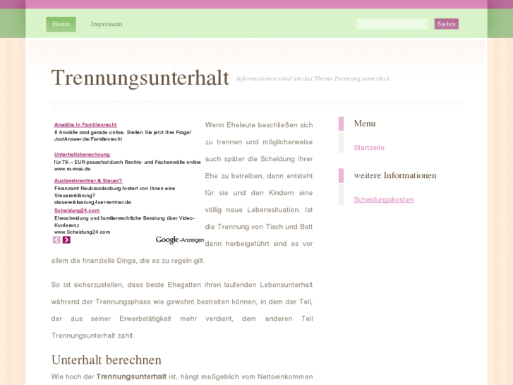 www.trennungsunterhalt.org