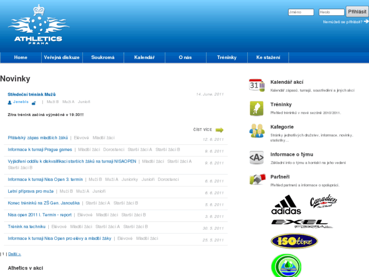 www.athletics.cz