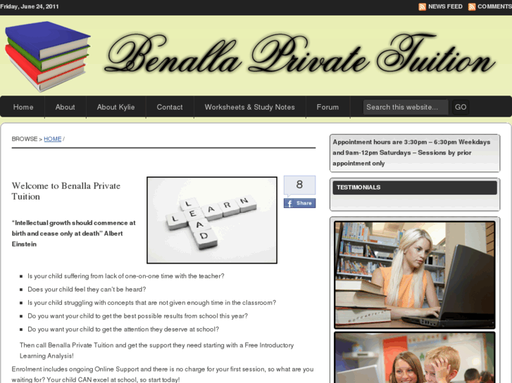 www.benallaprivatetuition.com