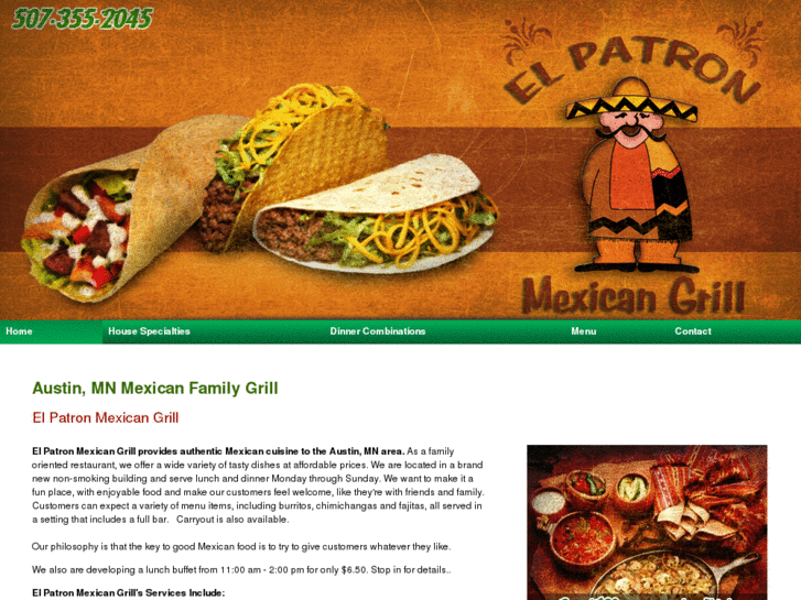 www.elpatronmexicangrillmn.com