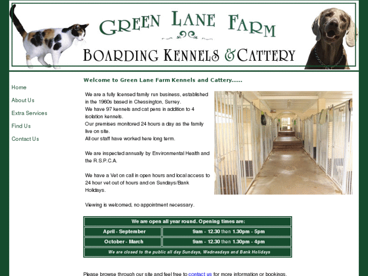 www.greenlanefarmboardingkennels.com