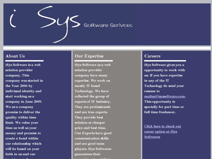 www.isyssoftware.com