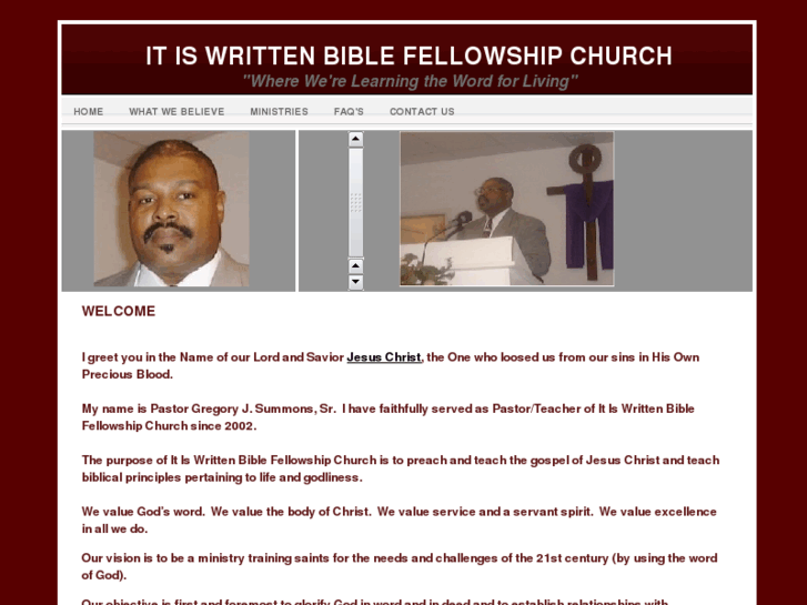 www.itiswrittenbiblefellowship.org