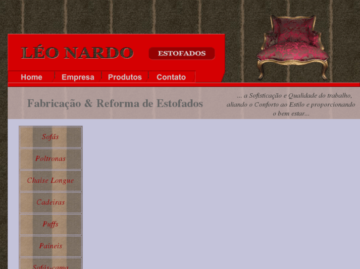 www.leonardoestofados.com.br