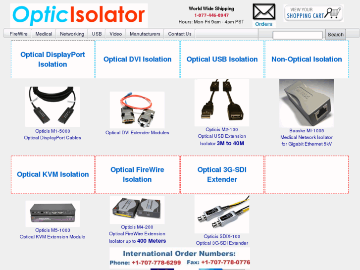 www.opticisolator.com