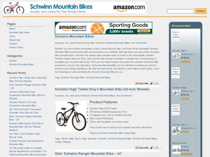 www.schwinnmountainbike.net