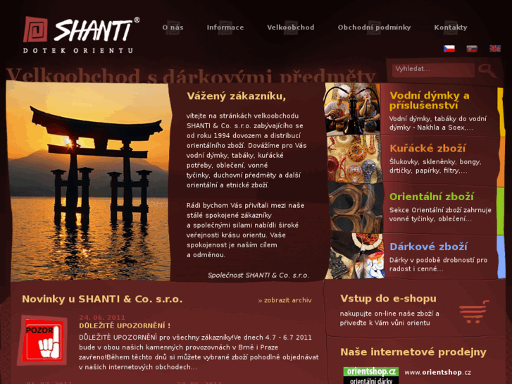 www.shanti.cz