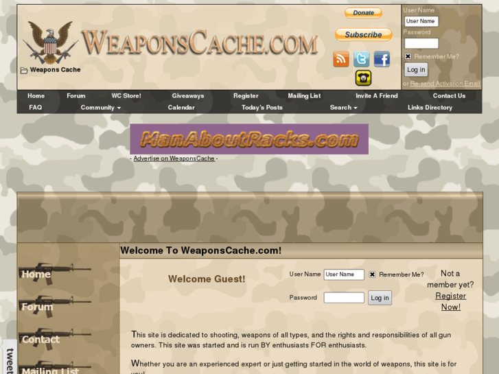 www.weaponscache.net