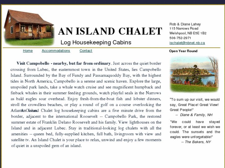 www.anislandchalet.com