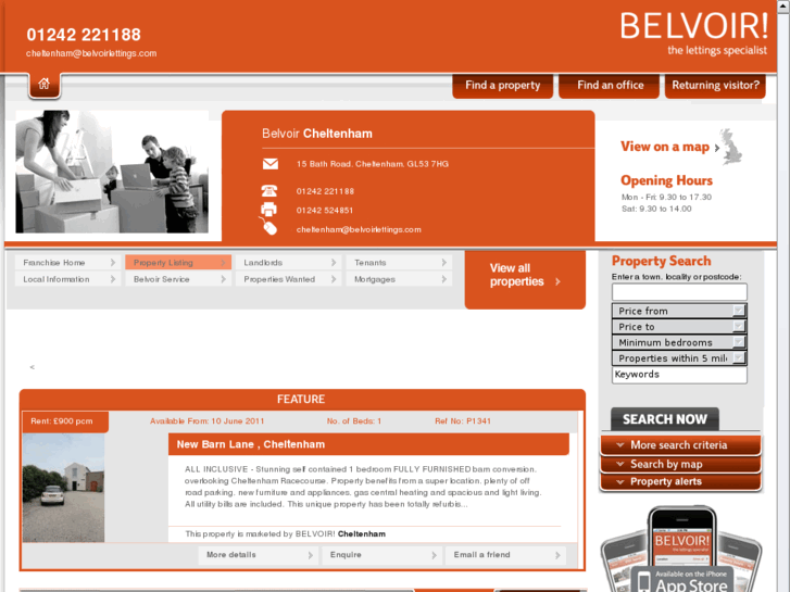 www.belvoircheltenham.com