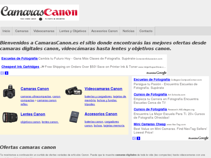www.camarascanon.es