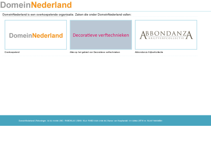 www.domeinnederland.nl