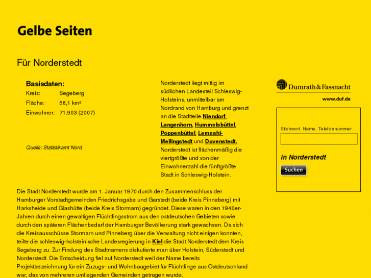 www.gelbe-seiten-norderstedt.com