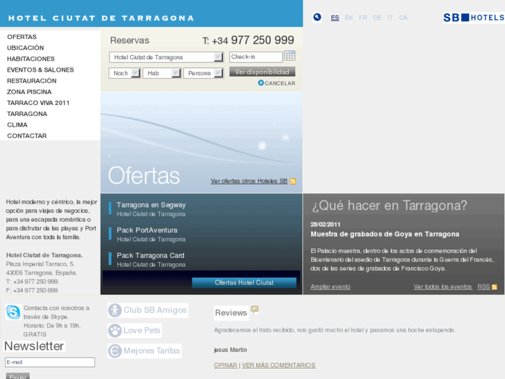 www.hotelciutatdetarragona.com