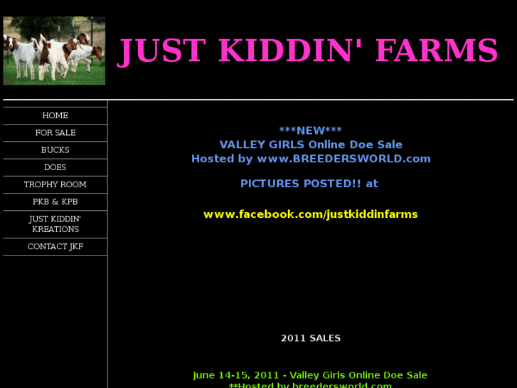 www.justkiddinfarms.com