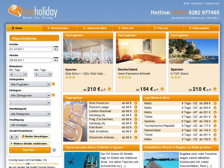 www.oneholiday.de