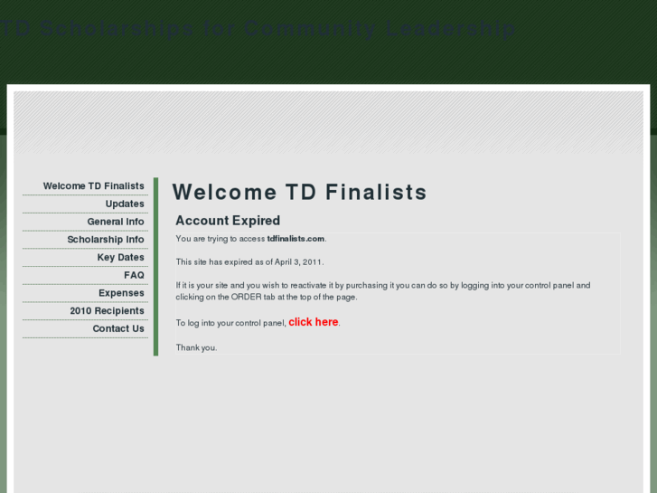 www.tdfinalists.com