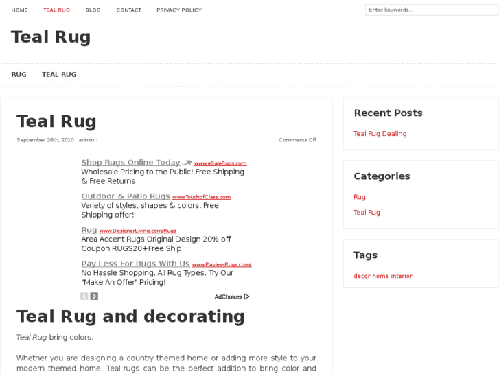 www.tealrug.net