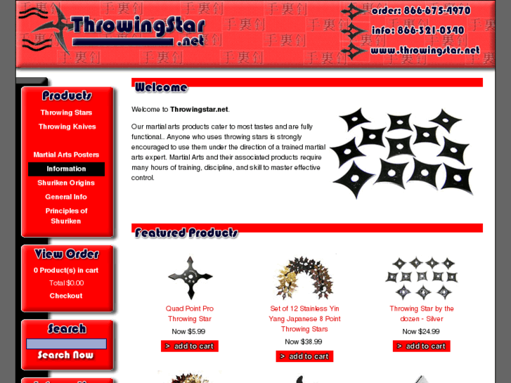 www.throwingstar.net