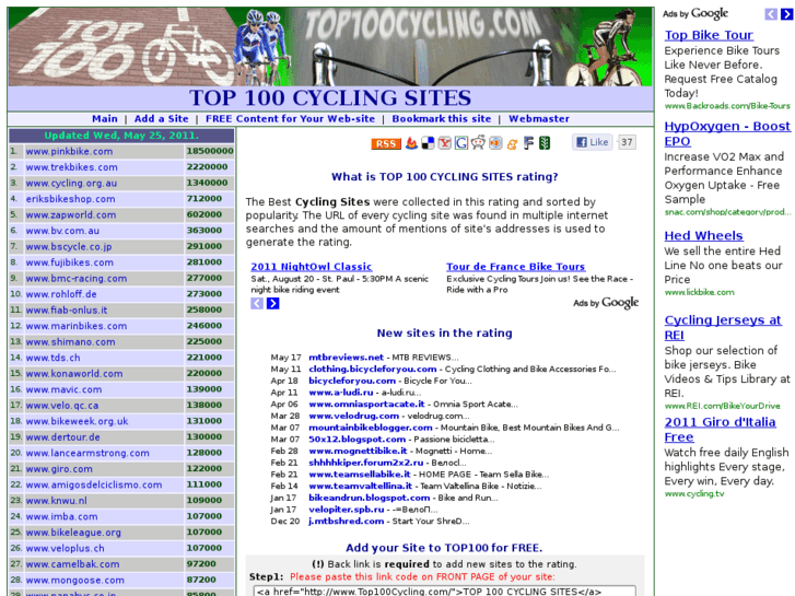 www.top100cycling.com