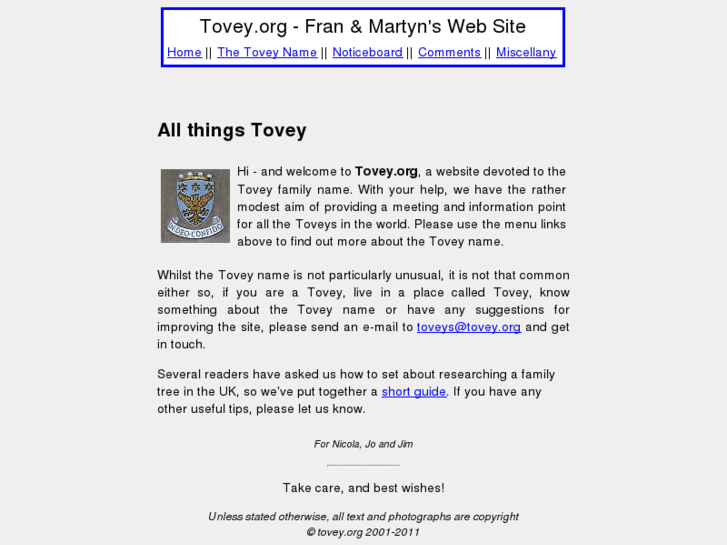 www.tovey.org