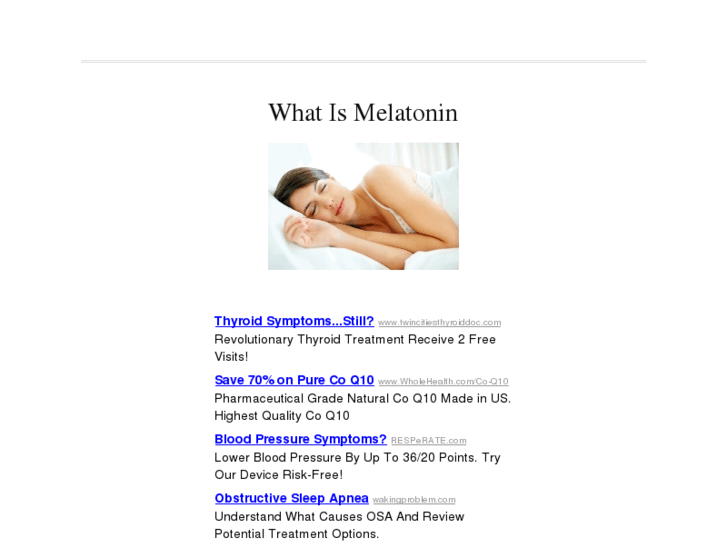 www.whatismelatonin.com