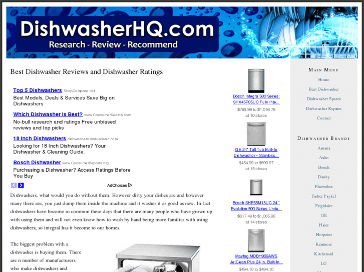 www.dishwasherhq.com