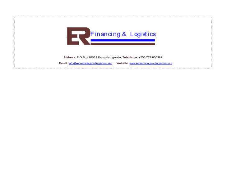 www.erfinancingandlogistics.com