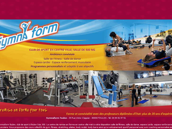 www.gymnaform-toulon.com