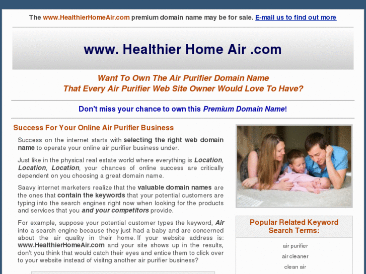 www.healthierhomeair.com