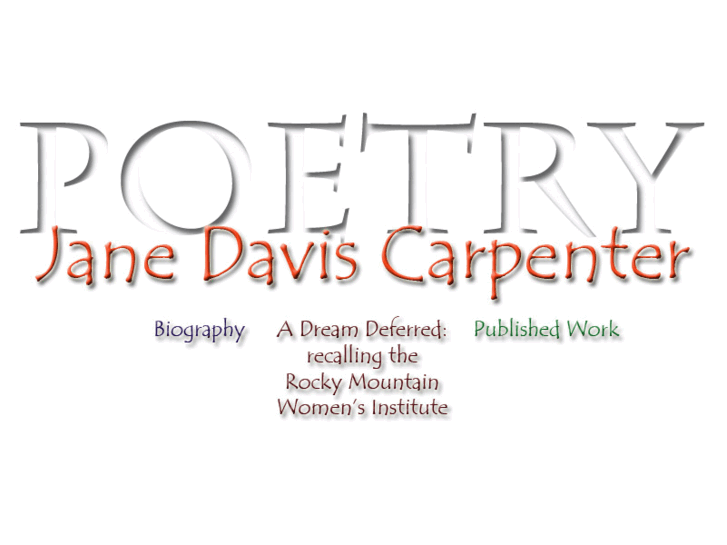 www.janedaviscarpenter.com