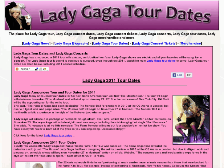 www.ladygagatourdates.com