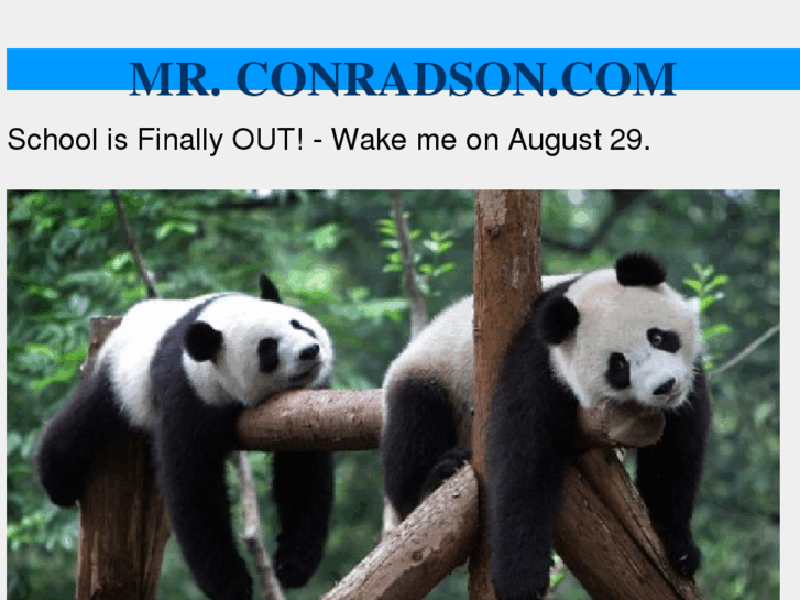 www.mrconradson.com