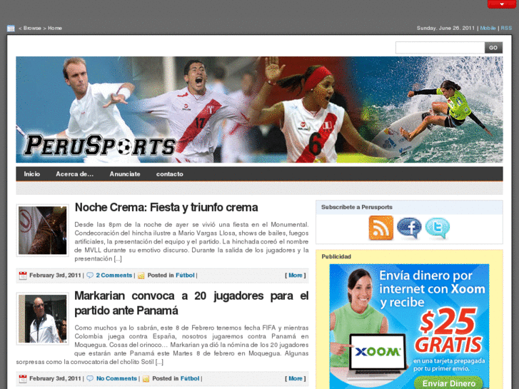 www.perusports.net
