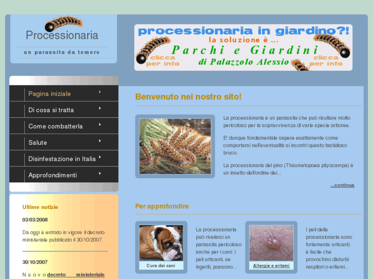 www.processionaria.it