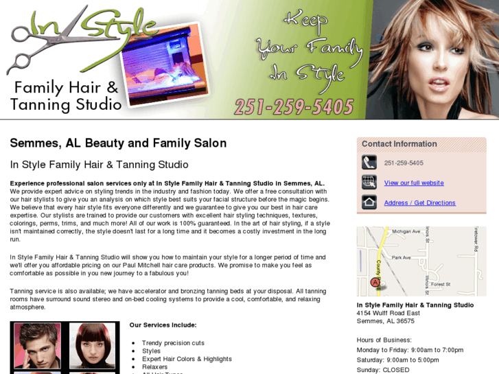 www.semmesinstylesalon.com