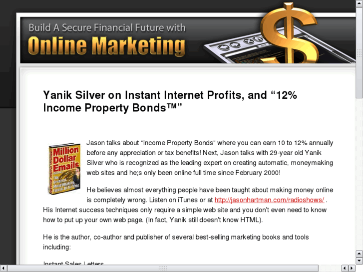 www.yaniksilverinstantinternetprofits.com