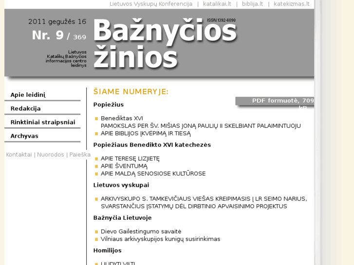 www.baznycioszinios.lt