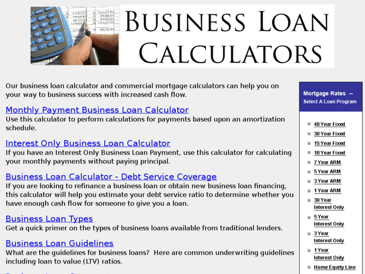 www.businessloancalculators.com