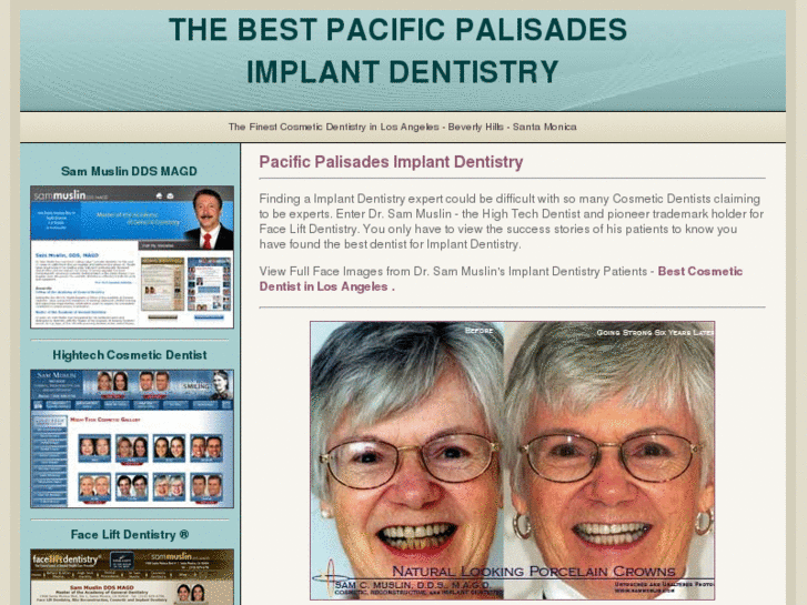 www.cosmeticimplantdentistry-pacificpalisades.com