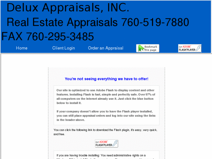 www.delux-appraisals.com