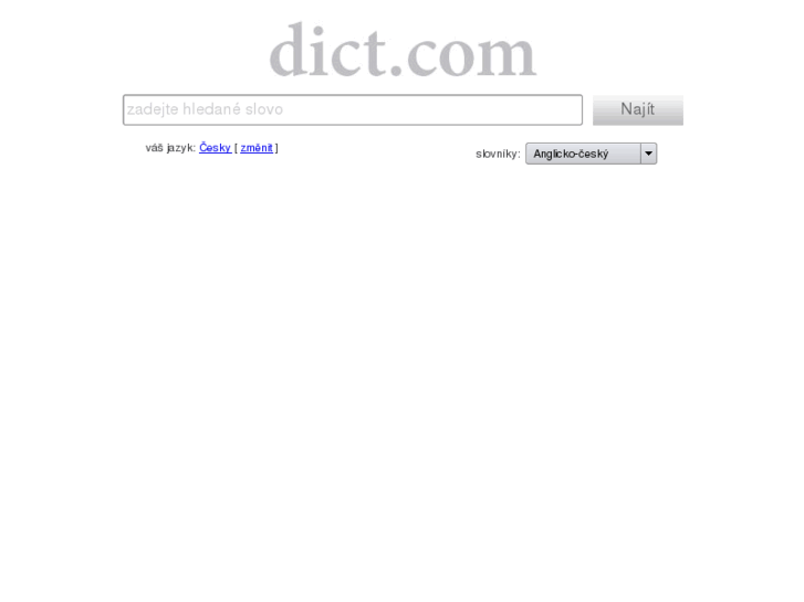 www.dict.com