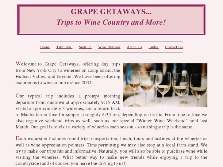 www.grapegetaways.com