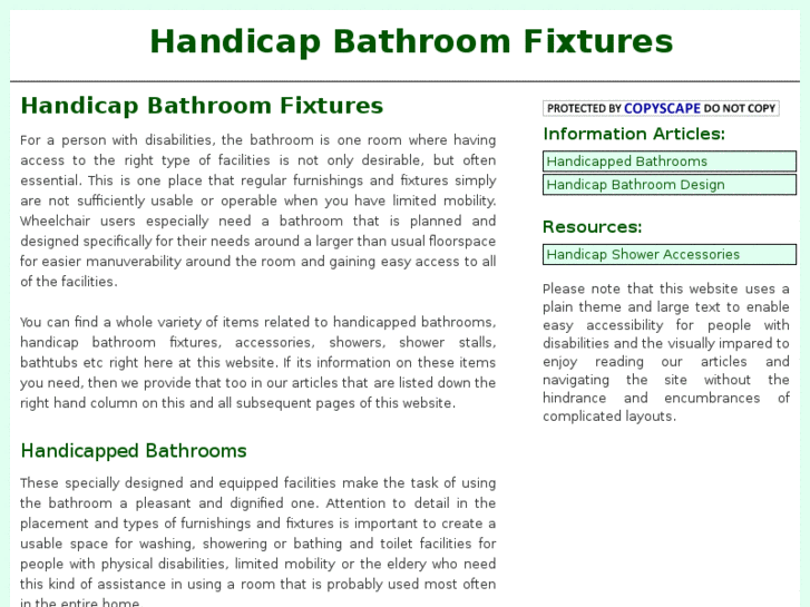 www.handicapbathroomfixtures.com