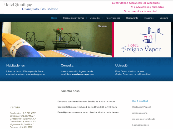 www.hotelavapor.com