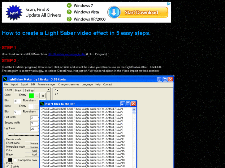 www.lightsabertutorial.com