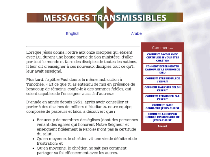 www.messagestransmissibles.com