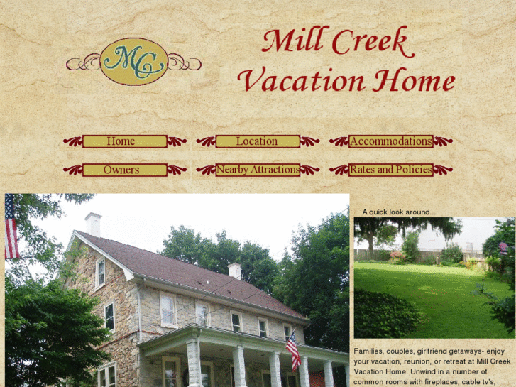 www.millcreekvacationhome.com